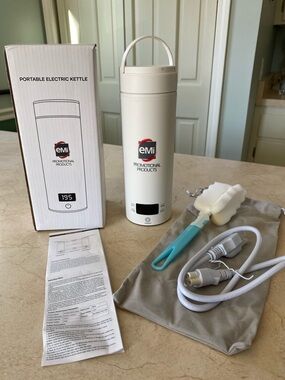 NWT Portable Electric Kettle by eMi Promotional Products (6-14oz)